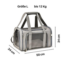 Lade das Bild in den Galerie-Viewer, PauliPet Transporttasche – Das mobile Körbchen