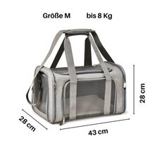 Lade das Bild in den Galerie-Viewer, PauliPet Transporttasche – Das mobile Körbchen