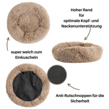 Lade das Bild in den Galerie-Viewer, PauliDream Tierbett – Ein Flauschiges Plätzchen zum Träumen
