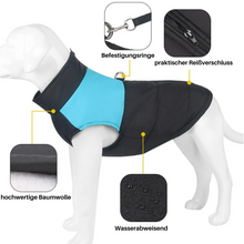 Lade das Bild in den Galerie-Viewer, PauliCoat – Wasserdichte Hundeweste / Hundejacke warm &amp; weich
