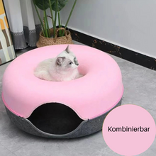 Lade das Bild in den Galerie-Viewer, PauliCat Katzentunnel – Die Kuschelhöhle für Katzen
