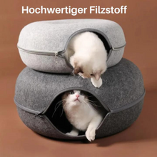 Lade das Bild in den Galerie-Viewer, PauliCat Katzentunnel – Die Kuschelhöhle für Katzen
