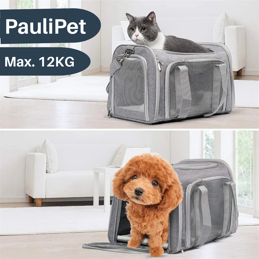 PauliPet Transporttasche – Das mobile Körbchen